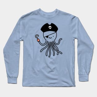 Pirate Octopus Long Sleeve T-Shirt